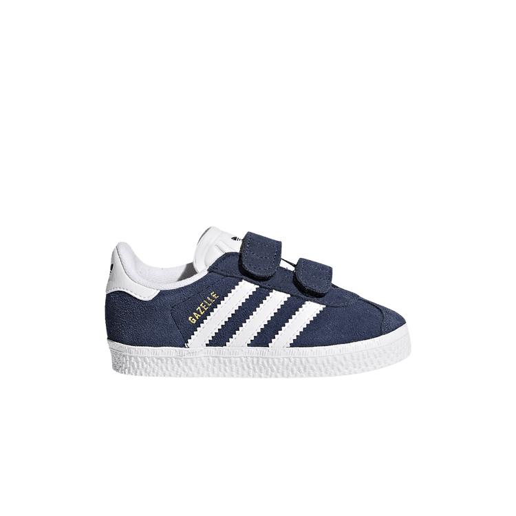 

Темно-синие детские кроссовки adidas Gazelle I Collegiate Blue Cloud-White CQ3138