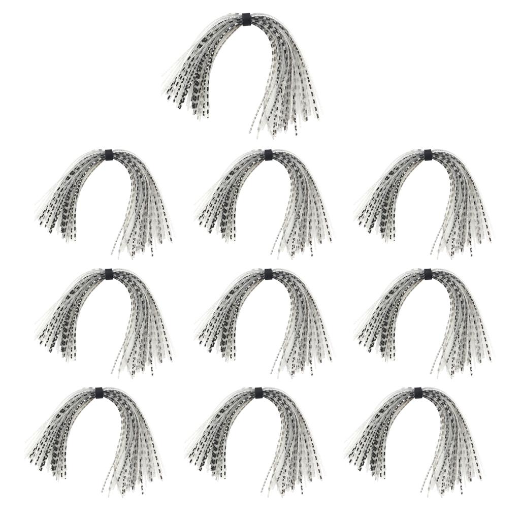 Fishing Accessories 44 Strands/Bundle Squid Silk Skirt Silicone Jig Skirts Tying Component Spinnerbaits Jig Squid Skirt