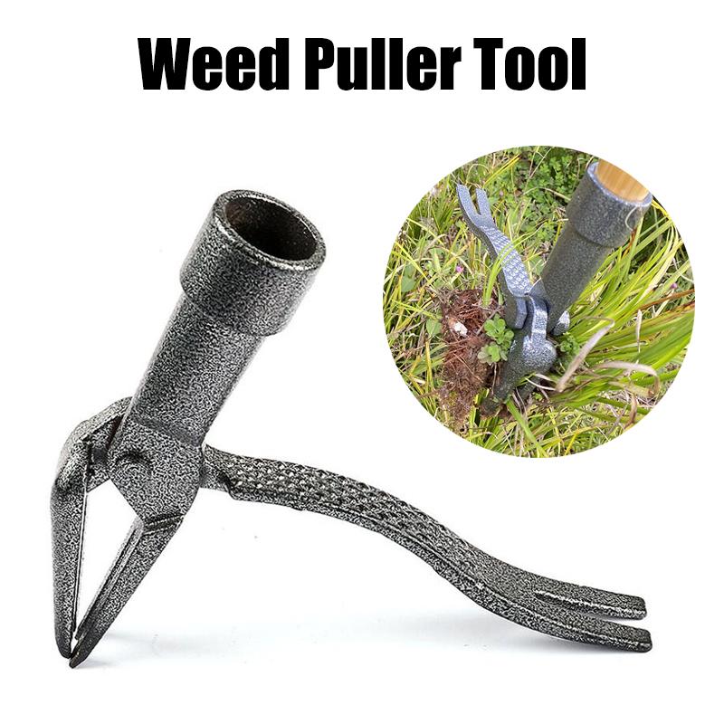 Stand Up Weed Puller Tool with Screw Holes Portable Weeding Head Replacement Gardening Digging Weeder Removal Accessory