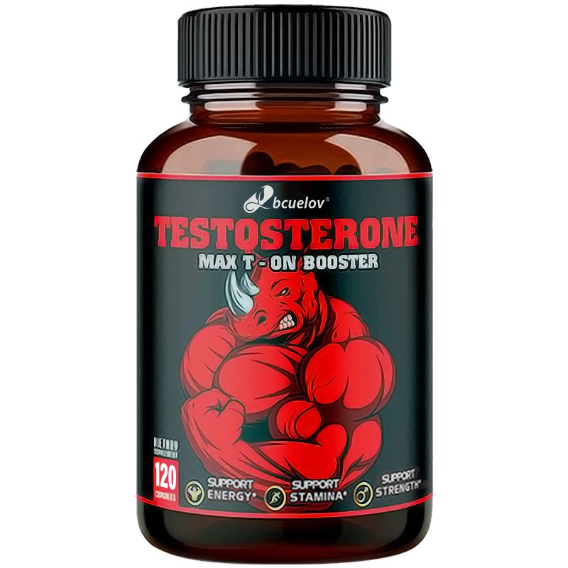 Panax Ginseng 120 kapslí Podpora testosteronu Zdraví svalů Zlepšení energie Výdrž