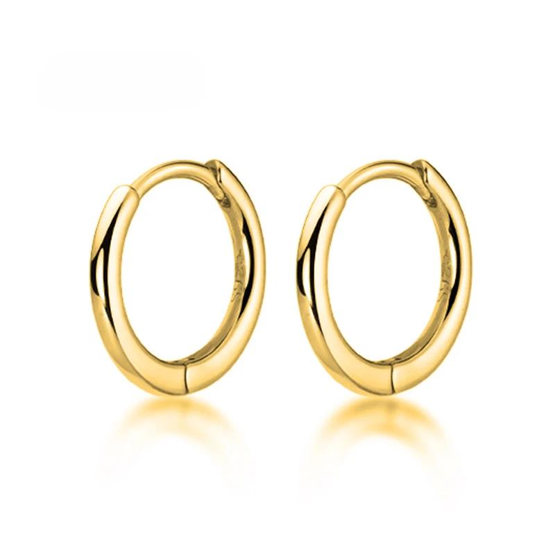 1 Pairs Fake Ear Clip Hoop Earrings for Men Women Stainless Steel Painless Non Piercing Fake Earrings Jewelry Gifts