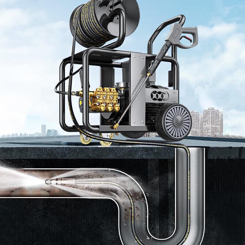 POHIR 3KW High-Pressure Electric Pipe Cleaner