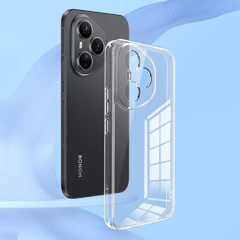 Soft TPU Transparent Phone Case for Honor 400 Pro 5G Funda Clear Lens Protection Ultra Thin Back Cover For Honor 400 Pro For Honor 400 Pro