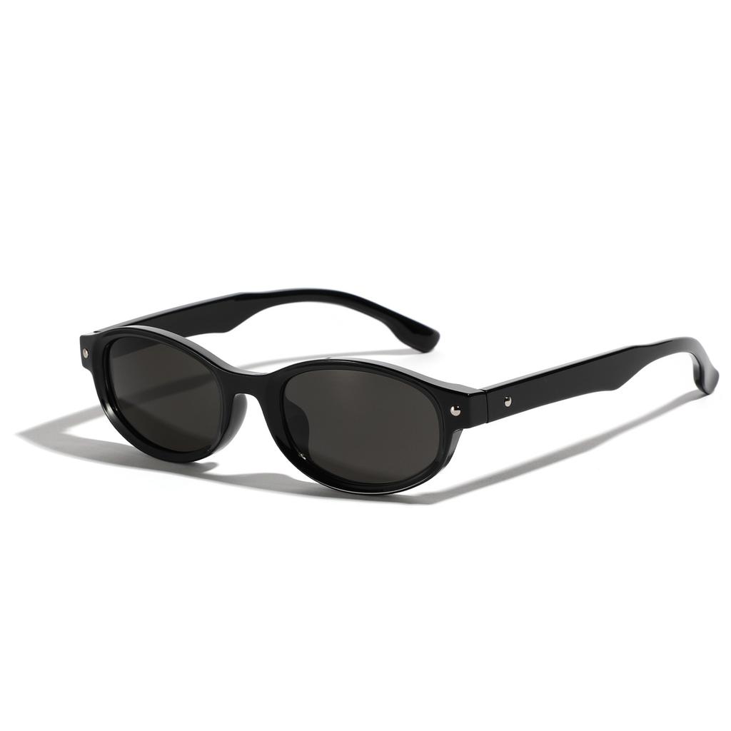 Glasses Street Shot Oval Sunglasses Men Xiaohongshu Sunglasses Women Ins95237