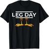 Leg Day Workout Shirt Thanksgiving Tshirt