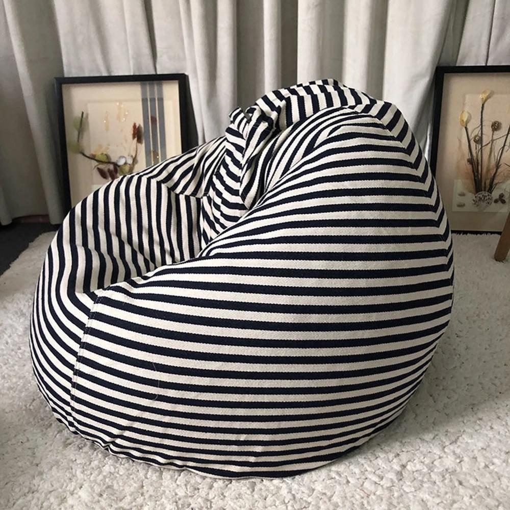 Outdoor Color Printed Inner Coat Does Not Contain Particles Waterproof Simple Leisure Bean Bag Lazy Sofa Chair Expression City