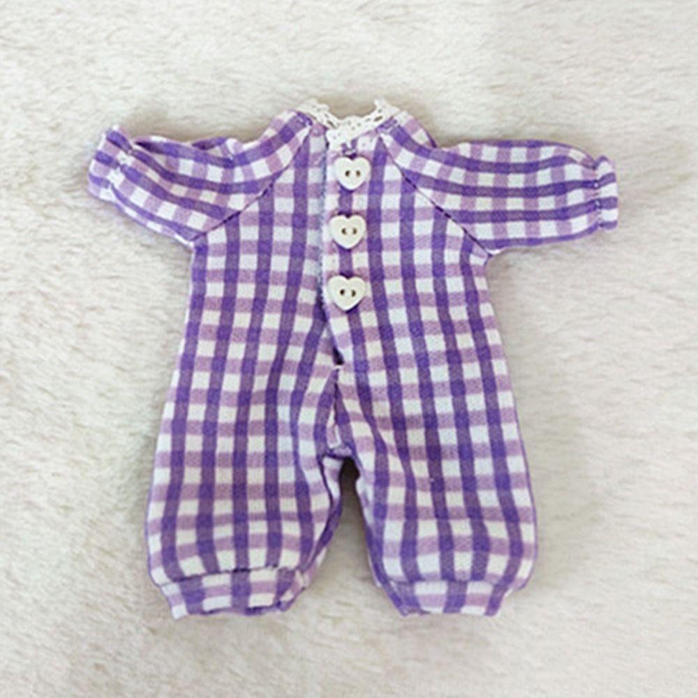 Overalls For 1/11OB11 Dolls Handmade Hoodies Doll Hoodies Clothes Doll Tops Sweatshirt Outfits