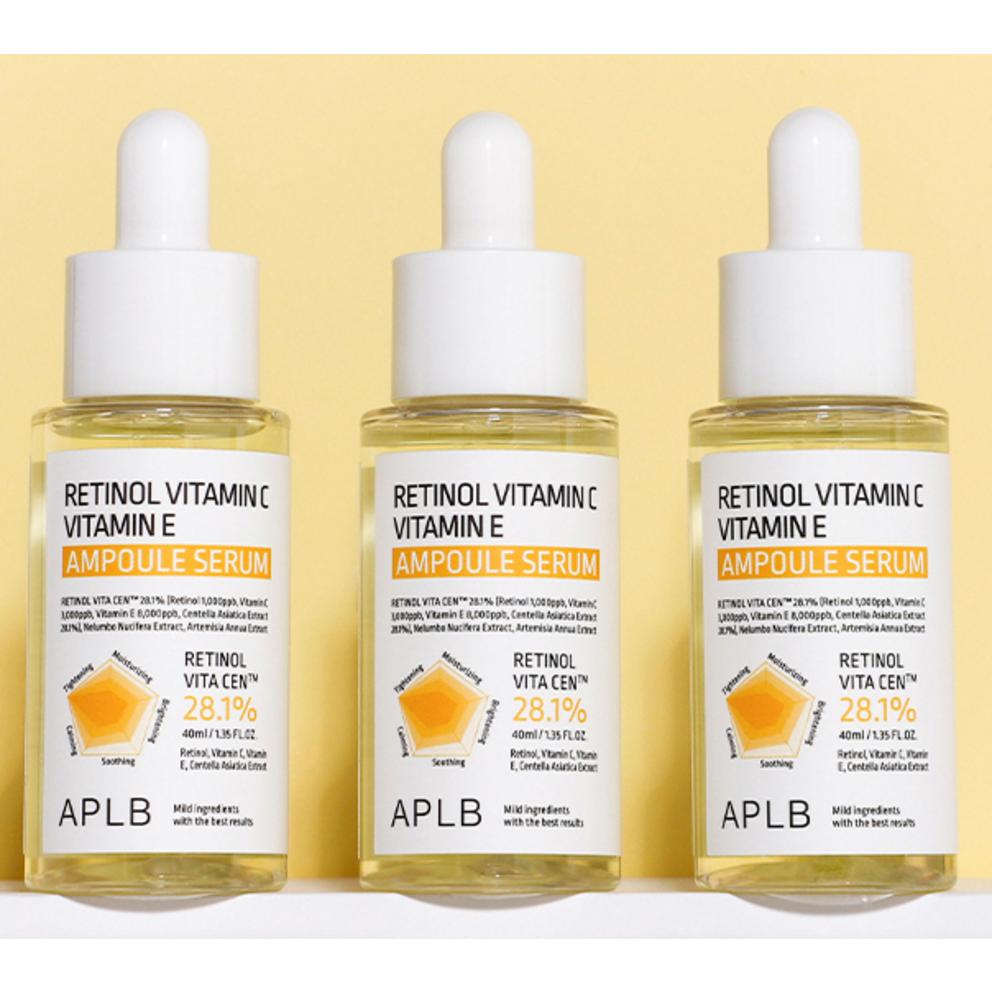 APLB Retinol Vitamin C Vitamin E Ampoule Serum