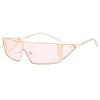 New Style Metal Fashion Future Technology Sunglasses Trendy Personality Design Sunglasses 3
