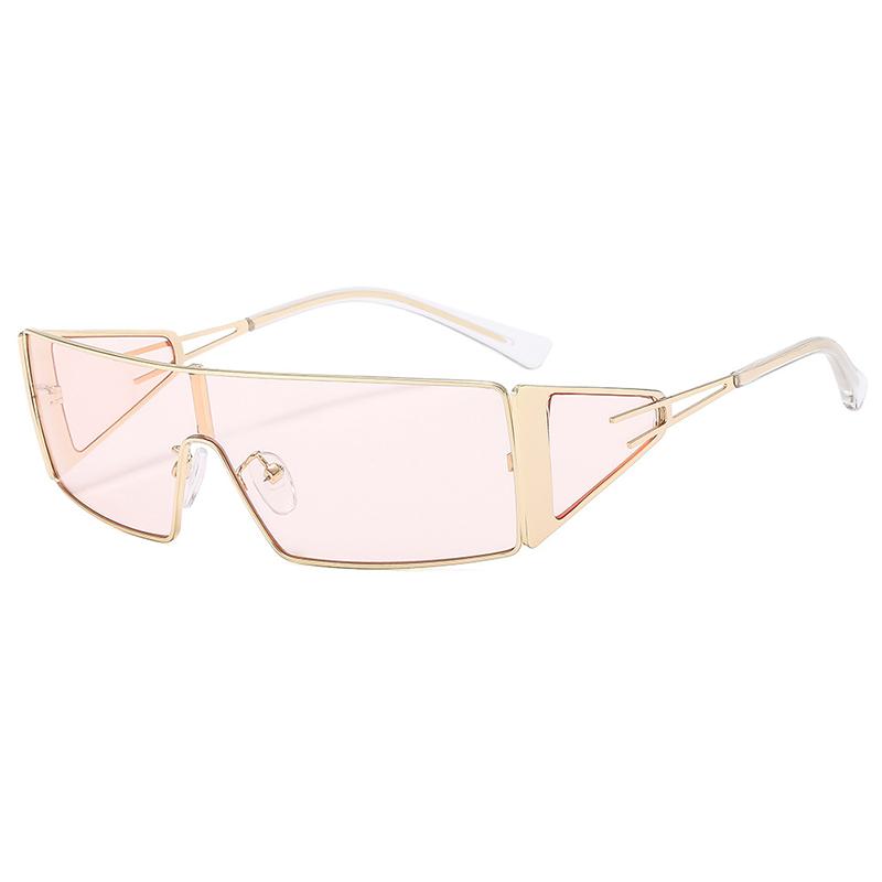 New Style Metal Fashion Future Technology Sunglasses Trendy Personality Design Sunglasses 3