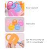 Children Counting Game Key Set for Toddlers Number Matching Fun Table Game Number Matching for Children