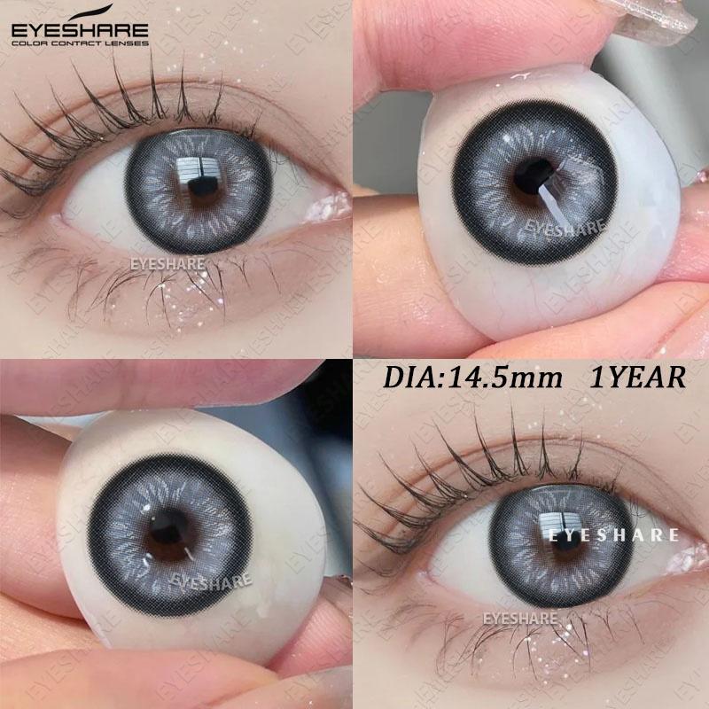 

Eyeshare Цветные контактные линзы, розовые, свежие и удобные, косметические линзы, синие, натуральные, косметические линзы для зеленых глаз, 2 шт./год