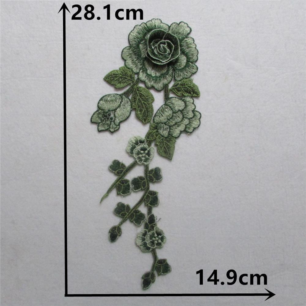 Clothing Accessories Color Embroidery Lace Cloth Sticker Ethnic Denim Clothes Cloth Patch Water Soluble Flower Trend Su