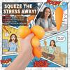 Carrot Vegetable Squishy Stress Relief Toy Fidget Decompression Pinch Sensory Toy for Kids And Adults Gift