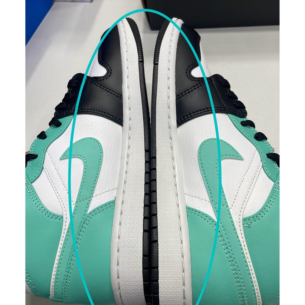 Pre-owned Jordan Air Jordan 1 mid island green 554724-132-P26085462367615