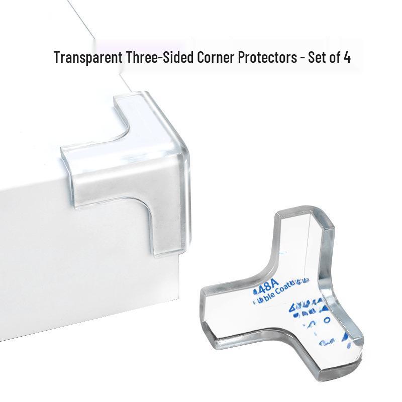 Silikon-Tischkantenschutz - Kollisionsschutz, Stoßschutz, Weiches Möbel-Sicherheitsset.