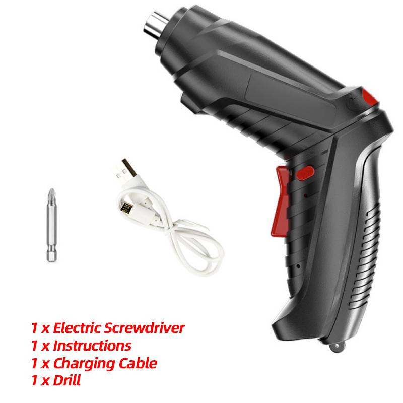 3.6V Powerful Impact Drill Screwdriver LED Lighting Electric Power Set Portable Mini Wireless Screwdriver Household Power Tool