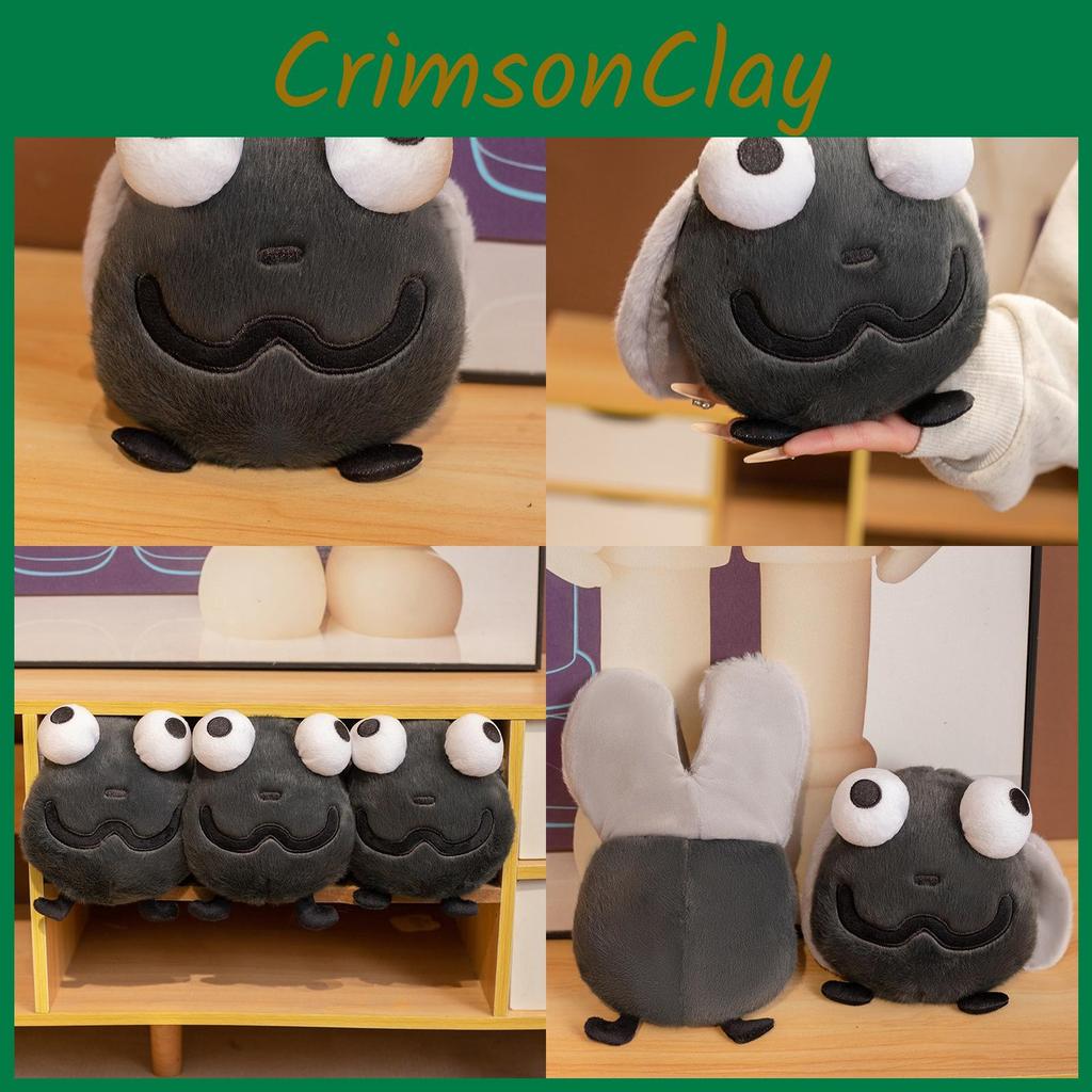 Doll Black Fly Cute Toy Plush Doll Birthday Gift Creative Styling Handicrafts