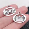 Vintage Music Instrument Charms Alloy Pendant DIY Bracelet Necklace Keychain Craft Jewelry Supplies