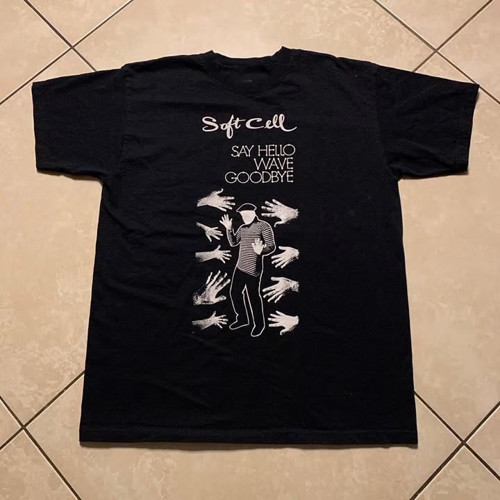 

Soft Cell Say Hello Wave Goodbye Black All Size Shirt BT679 Unisex T-Shirt L