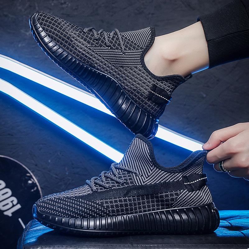 Coconut Shoes 350 Men's Shoes Summer Breathable Couple Sports Shoes Women's Casual Shoes Trendy Shoes Mesh Shoes Thin Running Shoes