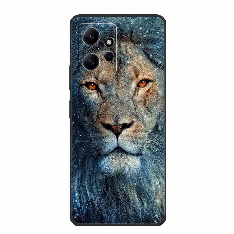 Für Xiaomi Redmi Note 12 4G Hülle Tiere Weiches Silikon TPU Handyhüllen Rückseite für Redmi Note12 4G Mode 23021RAA2Y Fundas