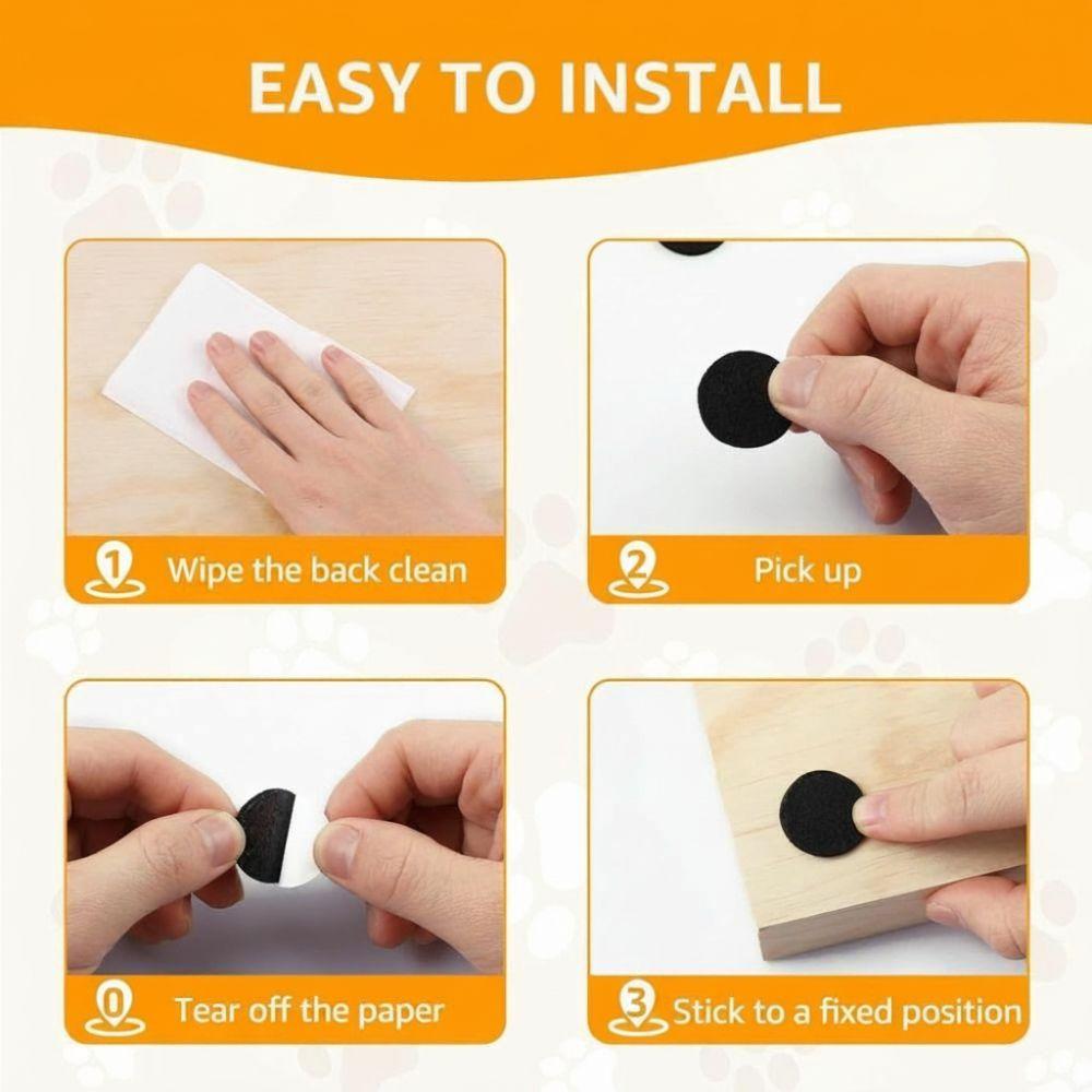 Wooden Dog Nail Scratch Board Multi-grid Dog Nail Trimming Pad Indoor Training