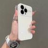ins Stylish Candy Color AG Glass Glossy Phone Case For iPhone 15 16 17 Pro Max 14 Plus 13 Crystal Full Camera Protection Cover