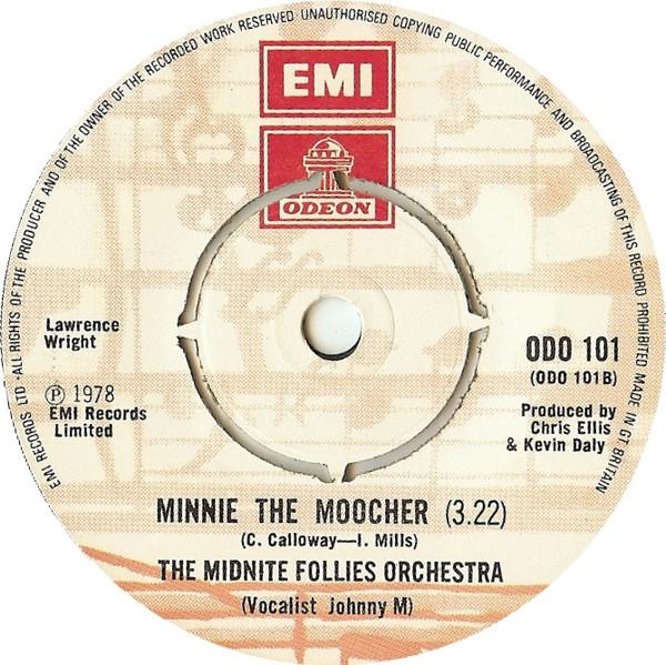 

Пластинка 7 дюймов MIDNITE FOLLIES ORCHESTRA VOCALIST No Strings ODO101 Odeon 1978 Великобритания Поп Б/у