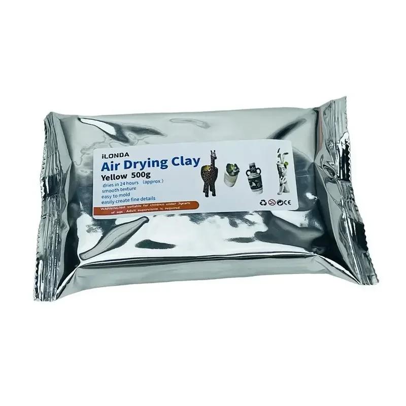 500g Stone Plastic Clay Diy Model Hand-made Materials Baking-free Air-drying Polymer Clay Pottery Tools Handmade Soft Pottery