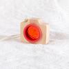 Kaleidoscope Toy with Hanging Rope Simulation Bee Eye Effect Kids Wooden