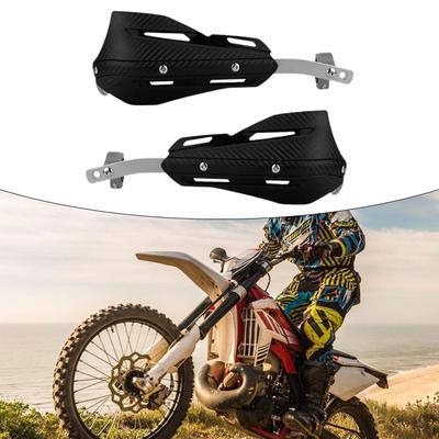 2 Pcs Aluminum Alloy Motorcycle Handguards, Universal MultiPurpose Equipment for Quads, Scooters And
