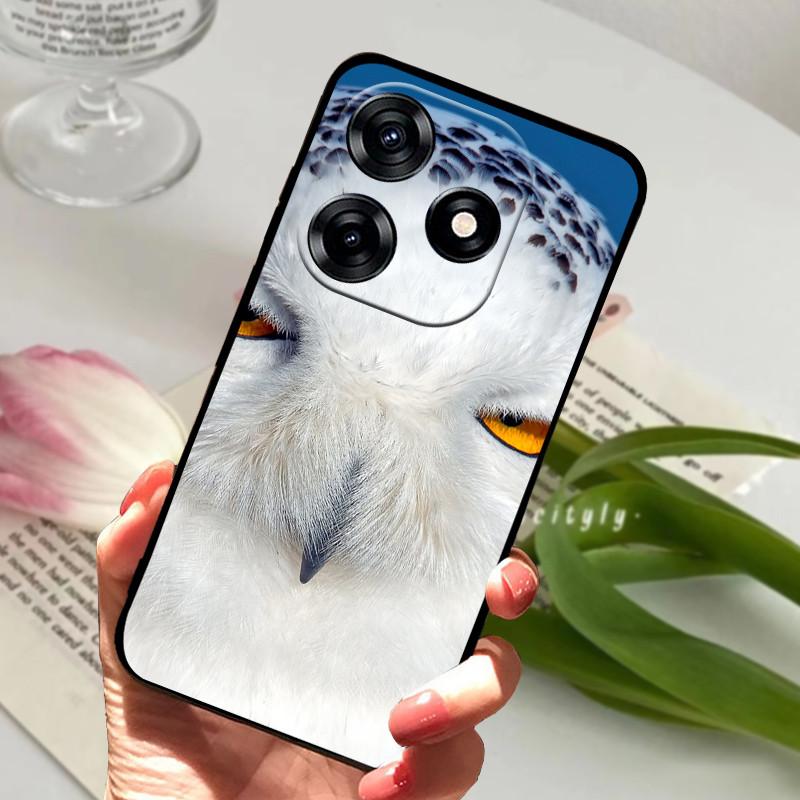 For Tecno Spark 10 Case 6.6" Shockproof Soft Silicone TPU Back Cover for Tecno Spark 10 4G Phone Cases Spark10 Cute Fundas Capa