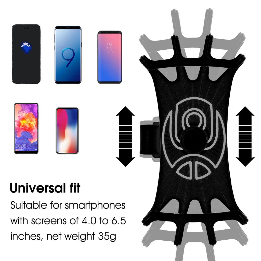 WEST BIKING Bicycle Mobiles Phones Holder Multifunctional Silica Gels Mounted Supports for Cycle Navigation Cycle
