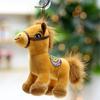 12/17cm Horse Plush Doll Toys Cute Mini Horse Keychain Stuffed Animal Horse Plush Toy  Bag Decor
