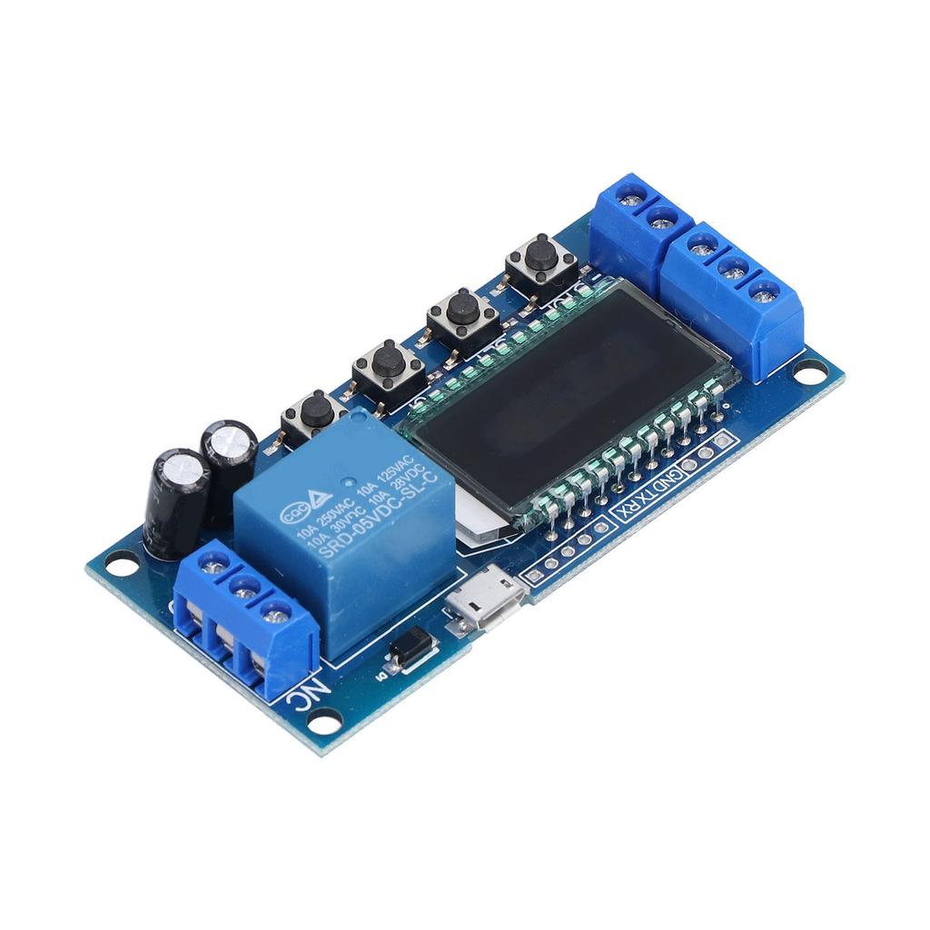 Relay Module LCD Delay Power Failure Cyclic Timing Electronic Components XYLJ02