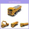 Mixer Excavator Plastic Truck Construction Vehicle Children Inertia Car Toy