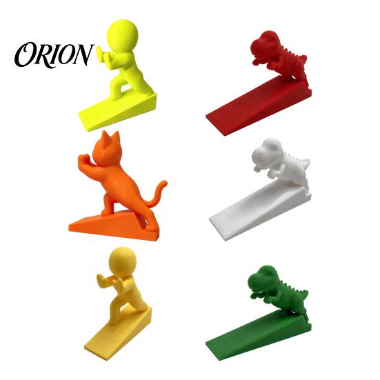 Decorative Wedge for Doors 3D Printed Animal Door Stopper Wedge, Cute Dog Cat Childproof Security Doorstop, Block Home Office Bedroom Keep Open