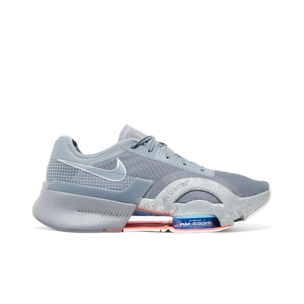 Nike Air Zoom SuperRep 3 'Cool Grey Metallic Silver' (Unisex) Cool Grey / Particle Grey / University Blue / Metallic Silver Training Shoes DC9115 004
