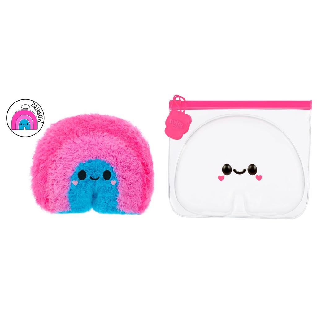 MGA Entertainment Fluffie Stuffiez Series 1 Small Plush Toy Rainbow -