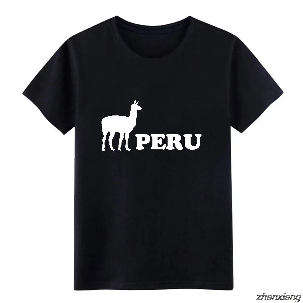 Peru T Shirt Designer Short Sleeve Round Neck Normal Antiwrinkle Fashion Summer Outfit Shirt
