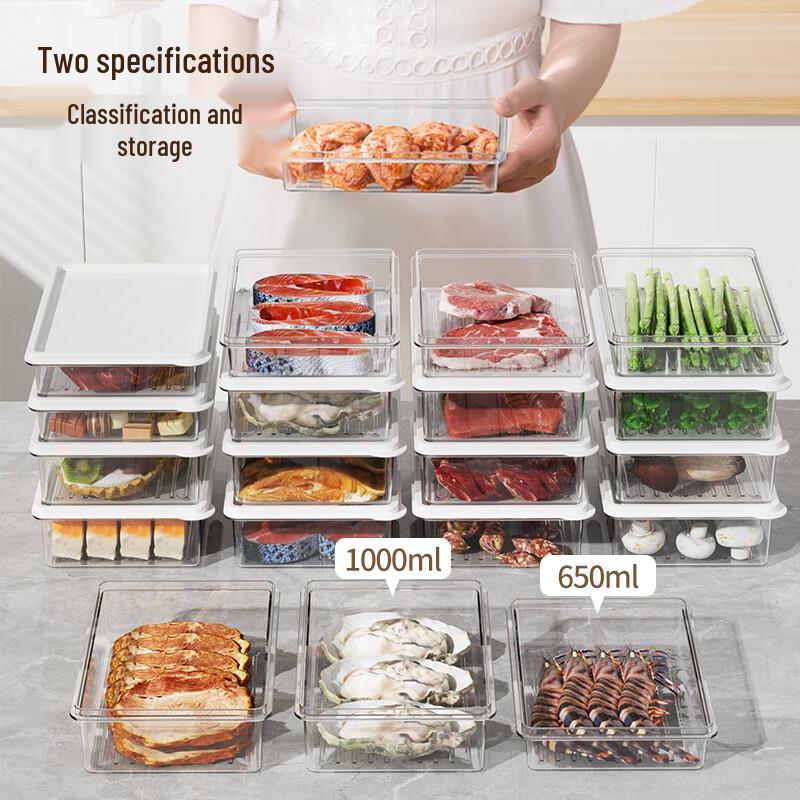 OUGU Refrigerator Food Storage Container