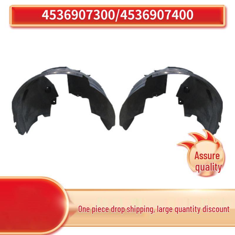 

Замена подкрылка Mercedes-Benz Smart 453: Детали 4536907300, 4536907400. Right Fender Liner 4536907400