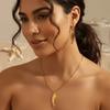 DIY Plated Fish Choker Exquisite Personalized Design Golden Fish Earrings Ocean Style Mini Goldfish Koi Neck Pendant for Gifts
