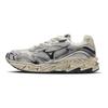Mizuno Adventure Cushioning, Wear Resistant Low Top Chunky Sneakers Unisex Beige Silver Mizuno D1GH250304
