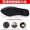 Spring and autumn middle-aged women's shoes mother shoes soft sole middle heel single shoes middle-aged and elderly leather shoes women's work 