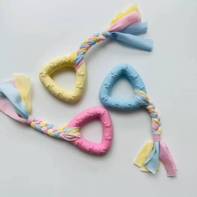 Jiemengzhe Durable Cotton Rope & Teething Dog Toys