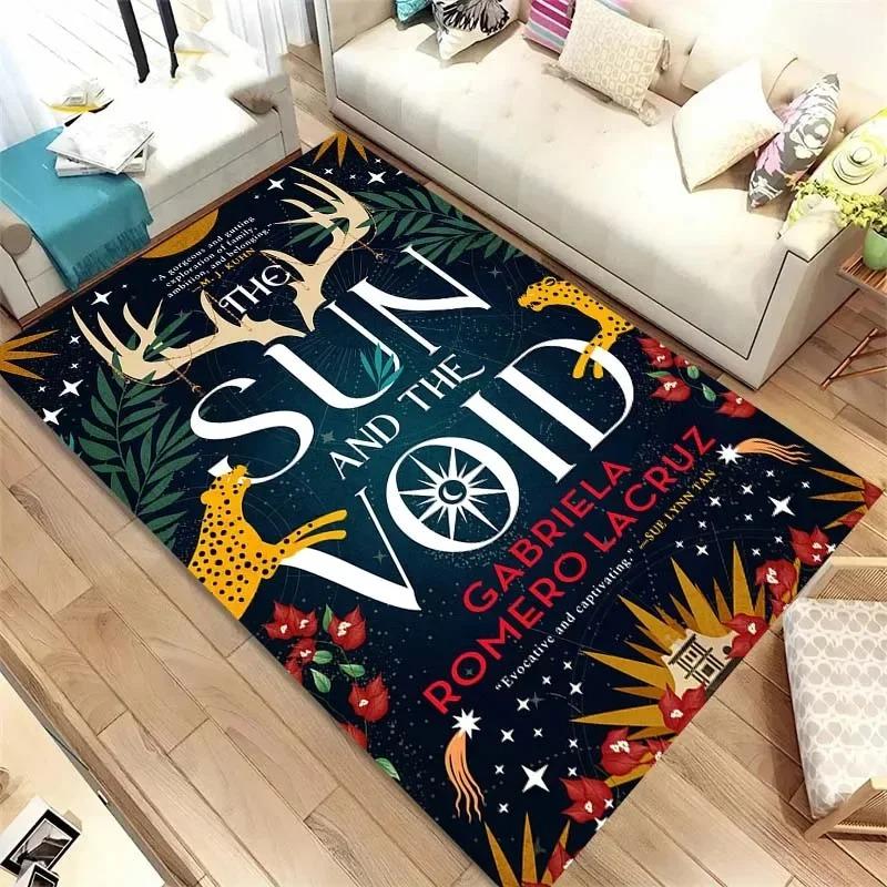 Tarot Pattern Floor Mats Door Decoration Home Living Room Floor Mats