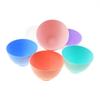 Silicone world M/L 2 Sizes Silicone mask bowl Women Face For Mask Mixing Bowl Facial Skin Care Mixing Tools DIY Beauty Supplies