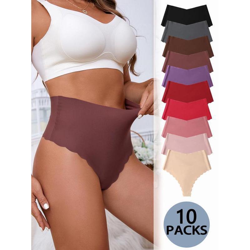 Elegant Soft Women's Ruffled Edge Underwear - New Style